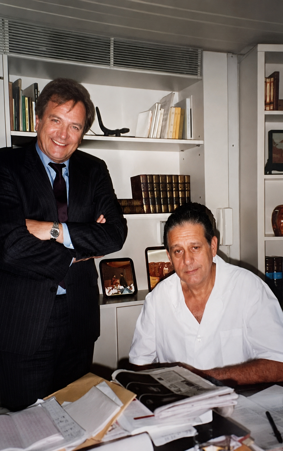 Demetrio Bicer and Dr Rene Favaloro